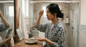 Tháo vòng bạc trước khi tiếp xúc với nước