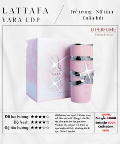 Nước Hoa Nữ Lattafa Yara EDP