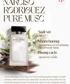 Nước Hoa Nữ Narciso Rodriguez Pure Musc For Her EDP 100ml