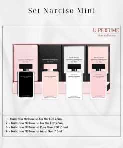 Set Nước Hoa Nữ Narciso Rodriguez For Her Collection ( 4x 7.5ML)