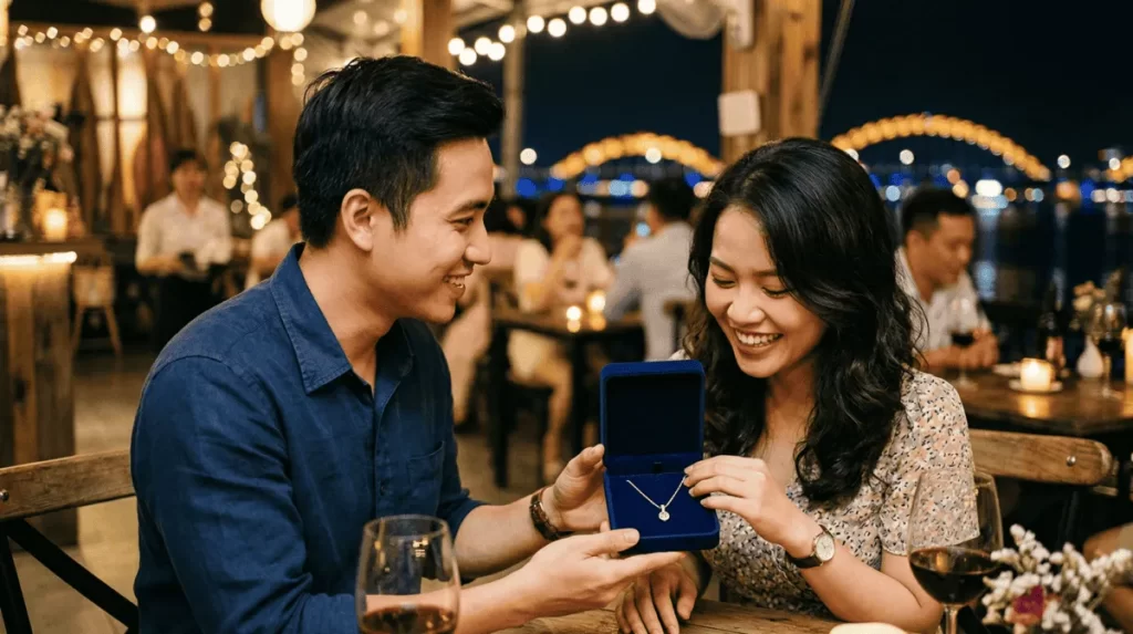 Tặng bạc cho người yêu